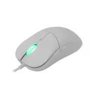  WHITE SHARK BAGDEMAGUS-W, GM-5010W gamer egér, 6D, fehér, 7200 dpi, RGB