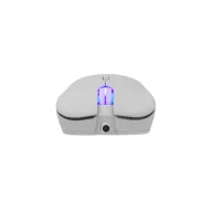   WHITE SHARK BAGDEMAGUS-W, GM-5010W gamer egér, 6D, fehér, 7200 dpi, RGB