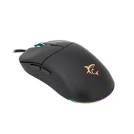   WHITE SHARK BAGDEMAGUS-B, GM-5010B gamer egér, 6D, fekete, 7200 dpi, RGB