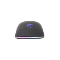   WHITE SHARK BAGDEMAGUS-B, GM-5010B gamer egér, 6D, fekete, 7200 dpi, RGB