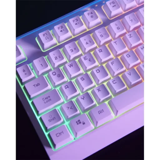 URAGE by HAMA 217819, GAMING URAGE EXODUS 220TKL BILLENTYŰZET, RGB, FEHÉR