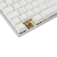   WHITE SHARK WS GK-2106W/R-US COMMANDOS fehér mechanikus angol (red switch) gamer billentyűzet