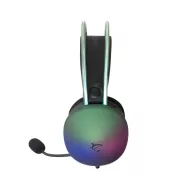   WHITE SHARK FIREFLY-B, GH-2342-B gamer fejhallgató, fekete/RGB, (3.5 Jack)