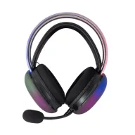   WHITE SHARK FIREFLY-B, GH-2342-B gamer fejhallgató, fekete/RGB, (3.5 Jack)