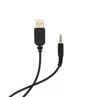   WHITE SHARK FIREFLY-B, GH-2342-B gamer fejhallgató, fekete/RGB, (3.5 Jack)