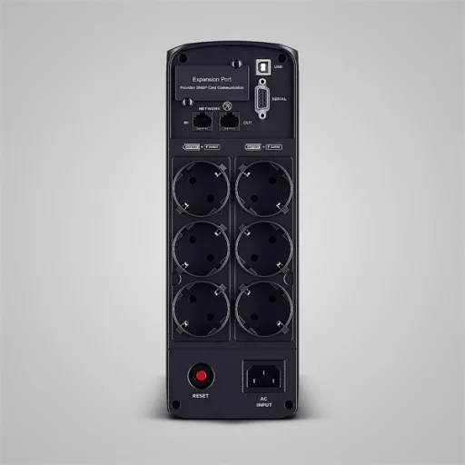 CYBERPOWER UPS gaming, 6xSCHU,2xUSB 1350VA 810W, 230V, színuszus szünetmentes tápegység,LINE-INTERAKTÍV, AVR, színes LCD