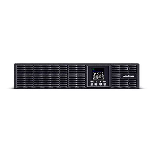 CYBERPOWER UPS, 1500VA/1350W, 8xC13, színes LCD, szünetmentes, tiszta színuszos, online kettős konverzió, rack/tower