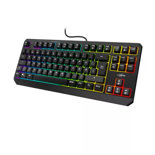 URAGE by HAMA 217818, GAMING URAGE EXODUS 220 TKL BILLENTYŰZET, RGB, FEKETE