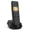 GIGASET DECT telefon, PURE 100, fekete