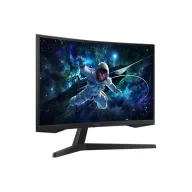   SAMSUNG Ívelt Gaming 165Hz VA monitor 32" G55C, 2560x1400, 16:9, 300cd/m2, 1ms, HDMI/DisplayPort