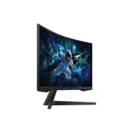   SAMSUNG Ívelt Gaming 165Hz VA monitor 32" G55C, 2560x1400, 16:9, 300cd/m2, 1ms, HDMI/DisplayPort