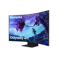   SAMSUNG Ívelt Gaming 165Hz VA monitor 55" G97NC, 3840x2160, 16:9, 600cd/m2, 1ms, 3xHDMI/DP/2xUSB/LAN/WiFi/BT, hangszóró