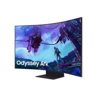   SAMSUNG Ívelt Gaming 165Hz VA monitor 55" G97NC, 3840x2160, 16:9, 600cd/m2, 1ms, 3xHDMI/DP/2xUSB/LAN/WiFi/BT, hangszóró