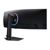   SAMSUNG Ívelt Gaming 240Hz VA monitor 49" G9 G95C, 5120x1440 DQHD 2K, 32:9, 450cd/m2, 1ms, HDMI,DP/USB