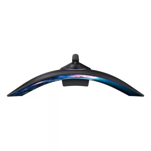 SAMSUNG Ívelt Gaming 240Hz VA monitor 49" G9 G95C, 5120x1440 DQHD 2K, 32:9, 450cd/m2, 1ms, HDMI,DP/USB