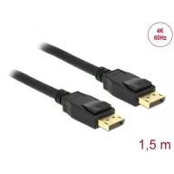   DELOCK kábel DisplayPort 2.0 male / male összekötő 10K 60Hz 54 Gbps 3m