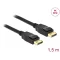 DELOCK kábel DisplayPort 2.0 male / male összekötő 10K 60Hz 54 Gbps 3m
