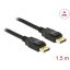 DELOCK kábel DisplayPort 2.0 male / male összekötő 10K 60Hz 54 Gbps 3m