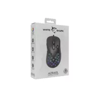   WHITE SHARK AZRAEL-B, GM-5013B gamer egér,6D, fekete, 7200 dpi, RGB