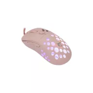   WHITE SHARK AZRAEL-P, GM-5013P gamer egér,6D, pink, 7200 dpi, RGB