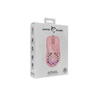   WHITE SHARK AZRAEL-P, GM-5013P gamer egér,6D, pink, 7200 dpi, RGB
