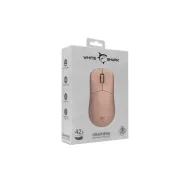   WHITE SHARK GRAPHENE-P, GM-5014P gamer egér,6D, pink, 6200 dpi, RGB