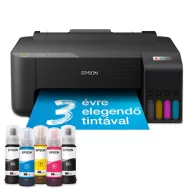   EPSON Tintasugaras nyomtató - EcoTank L1230 (A4, színes, 5760x1440 DPI, 33 lap/perc, USB)