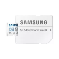   SAMSUNG Memóriakártya, EVO Plus microSDXC kártya ,128GB, UHS-1, U3, V30, A2, + SD Adapter, R160/W