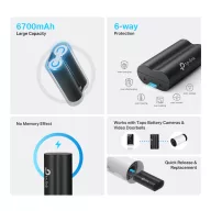   TP-LINK Akkumulátor Pack (TAPO kamerához és kaputelefonhoz), TAPO A100