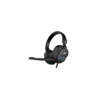   BARACUDA W029920 PEARL, BGH-011 gamer fejhallgató, fekete/RGB, (3.5 Jack)