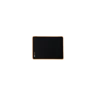   BARACUDA W029915 WALRUS-L, BGMP-21 fekete/narancs szegély gamer szövet egérpad 400x300mm