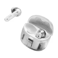   JBL TUNE FLEX 2 GHOST EDITION Bluetooth fülhallgató, tölthető 2 óra, IP45, adaptív zajcsökkentés,  térhatás, fehér