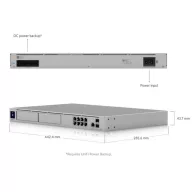   UBiQUiTi Router Dream Machine Pro Max 8x1000Mbps + 1x10Gbps SFP+ + 1x2,5Gbps, Menedzselhető, Rackes - UDM-PRO-MAX