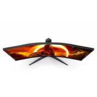   AOC Ívelt Gaming 180Hz VA monitor 34" CU34G2XP/BK, 3440x1440, 21:9, 430cd/m2, 1ms, 2xHDMI/DisplayPort/USBx4