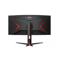   AOC Ívelt Gaming 180Hz VA monitor 34" CU34G2XP/BK, 3440x1440, 21:9, 430cd/m2, 1ms, 2xHDMI/DisplayPort/USBx4