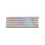 WHITE SHARK WAKIZASHI-W/R-US, GK-002211-W/R-US fehér mechanikus gamer billentyűzet, piros kapcs. angol