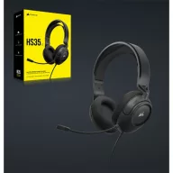   CORSAIR Vezetékes Headset, HS35 v2 Gaming, Multiplatform, carbon
