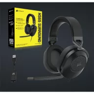   CORSAIR Vezetékes Headset, HS65 SURROUND Gaming, Dolby audio, carbon