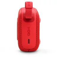   JBL Go 4 hordozható, vízálló, bluetooth hangszóró, vízálló, porálló, IP67, 7 óra üzemidő, piros