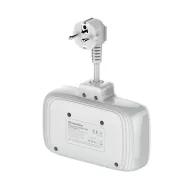   COLORWAY Hálózati elosztó, CW-CHE24PDW, 2 dugalj, 3xUSB-A, 1xUSB-C 2m, fekete