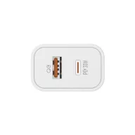   COLORWAY USB töltő adapter, Power Delivery Port PPS USB (Type-C PD + USB QC3.0) (30W) white (CW-CHS037PD-WT)