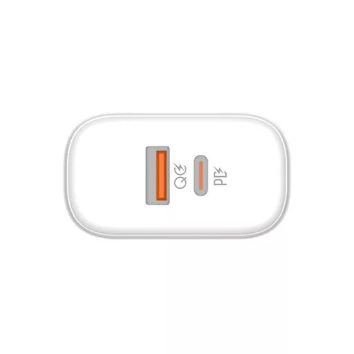 COLORWAY USB töltő adapter, Power Delivery Port PPS USB (Type-C PD + USB QC3.0) (45W) white (CW-CHS042PD-WT)
