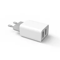   COLORWAY USB töltő adapter, 2USB AUTO ID 2.1A (10W) white (CW-CHS015-WT)
