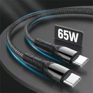   COLORWAY Kábel, Type-C - Type-C (PD Fast Charging 65W) 3.0A 2m gray (CW-CBPDCC039-GR)