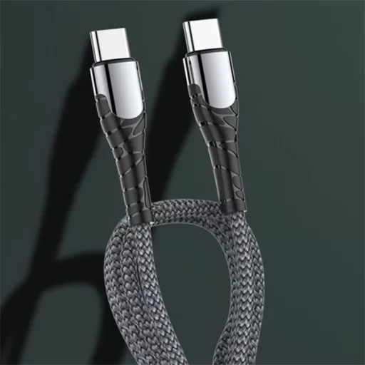 COLORWAY Kábel, Type-C - Type-C (PD Fast Charging 65W) 3.0A 2m gray (CW-CBPDCC039-GR)