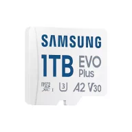   SAMSUNG Memóriakártya, EVO Plus microSDXC kártya, 1TB, UHS-1, U3, V30, A2, + SD Adapter, R160/W
