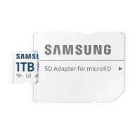   SAMSUNG Memóriakártya, EVO Plus microSDXC kártya, 1TB, UHS-1, U3, V30, A2, + SD Adapter, R160/W