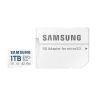   SAMSUNG Memóriakártya, EVO Plus microSDXC kártya, 1TB, UHS-1, U3, V30, A2, + SD Adapter, R160/W