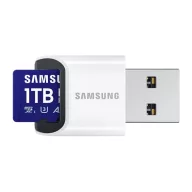   SAMSUNG Memóriakártya, PRO Plus + Reader microSDXC 1TB, CLASS 10, UHS-I, U3, V30, A2, R180/W130