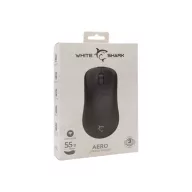   WHITE SHARK AERO-B WGM-5015B gamer egér, 10.000 dpi, 6 gombos fekete